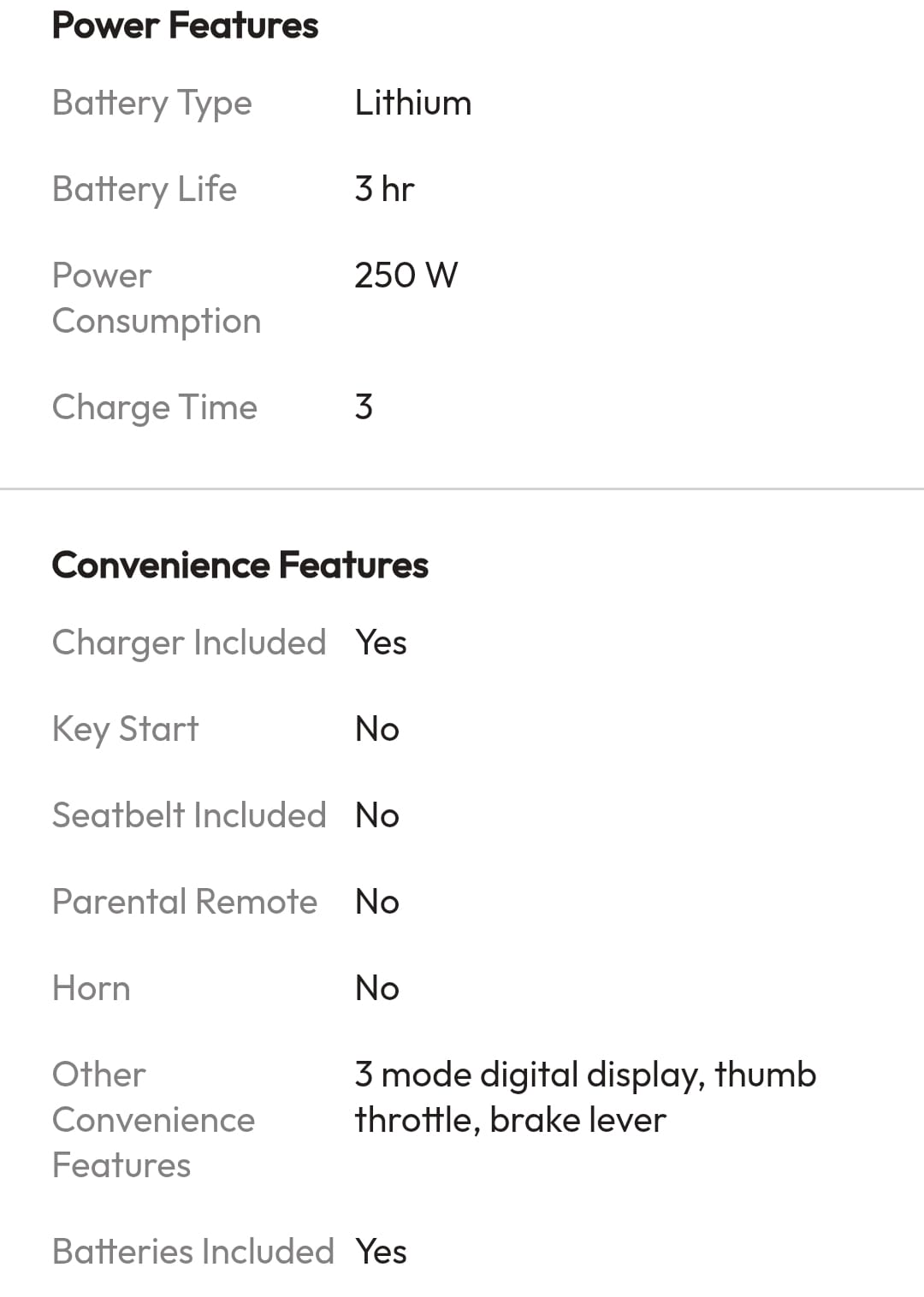 250w Frosti Electric Balance Bike - Image 16